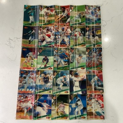 Lot of 25 Sportflics 1994 Baseball Cards Stars Tom Brunansky Rex Hudler Phil