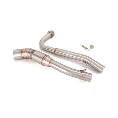 For Kawasaki Z125 Pro 2017-2023 Motorcycle Exhaust Header Link Pipe Connect Tube