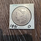 1891 $1 Morgan Silver Dollar