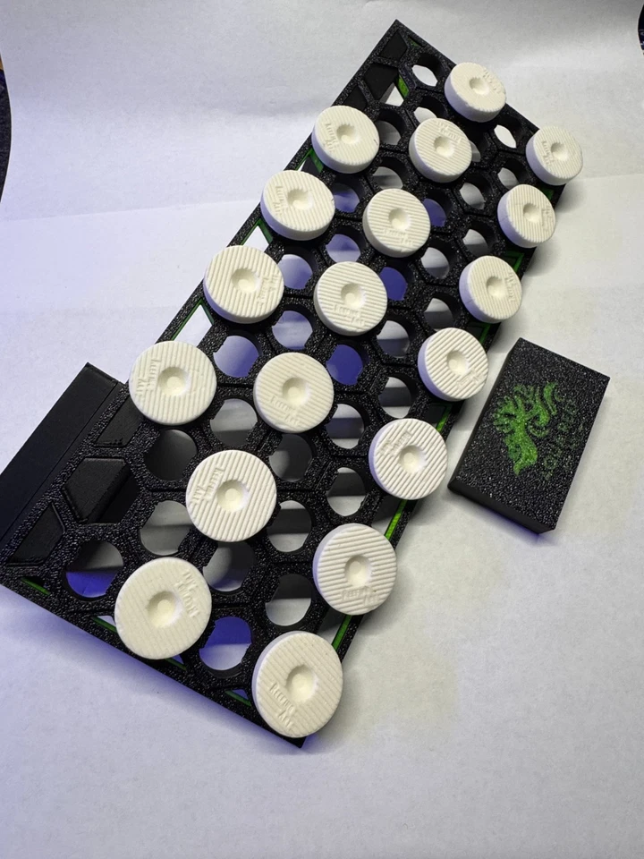 Estante magnético Coral Frag con soportes 3,5 inc x 8,25 inc imanes recubiertos de plástico Foto 4 de 4