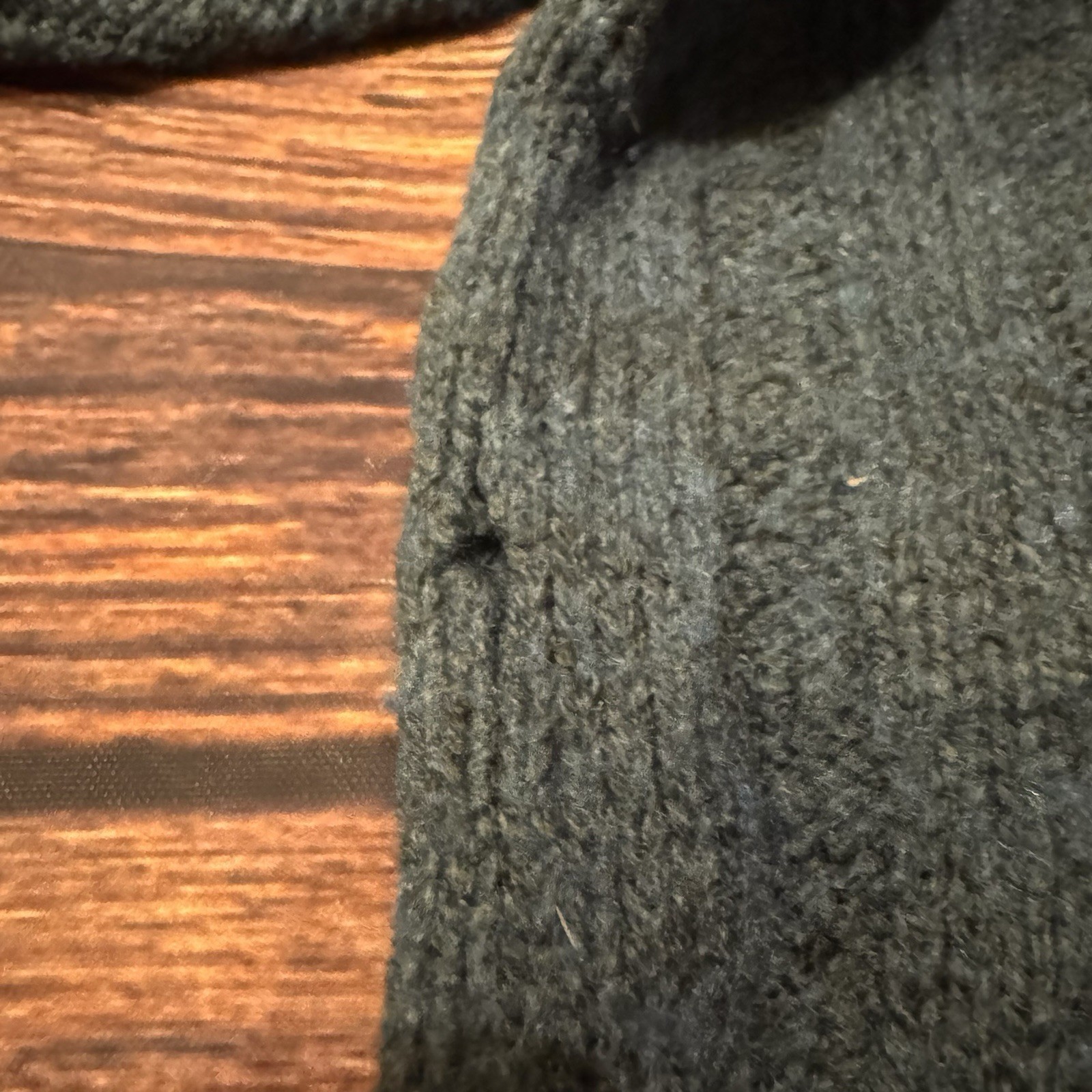 Vintage Lacoste Sport Blue Wool Blend Cropped Jumper Women’s Size 5 Large thumbnail 12