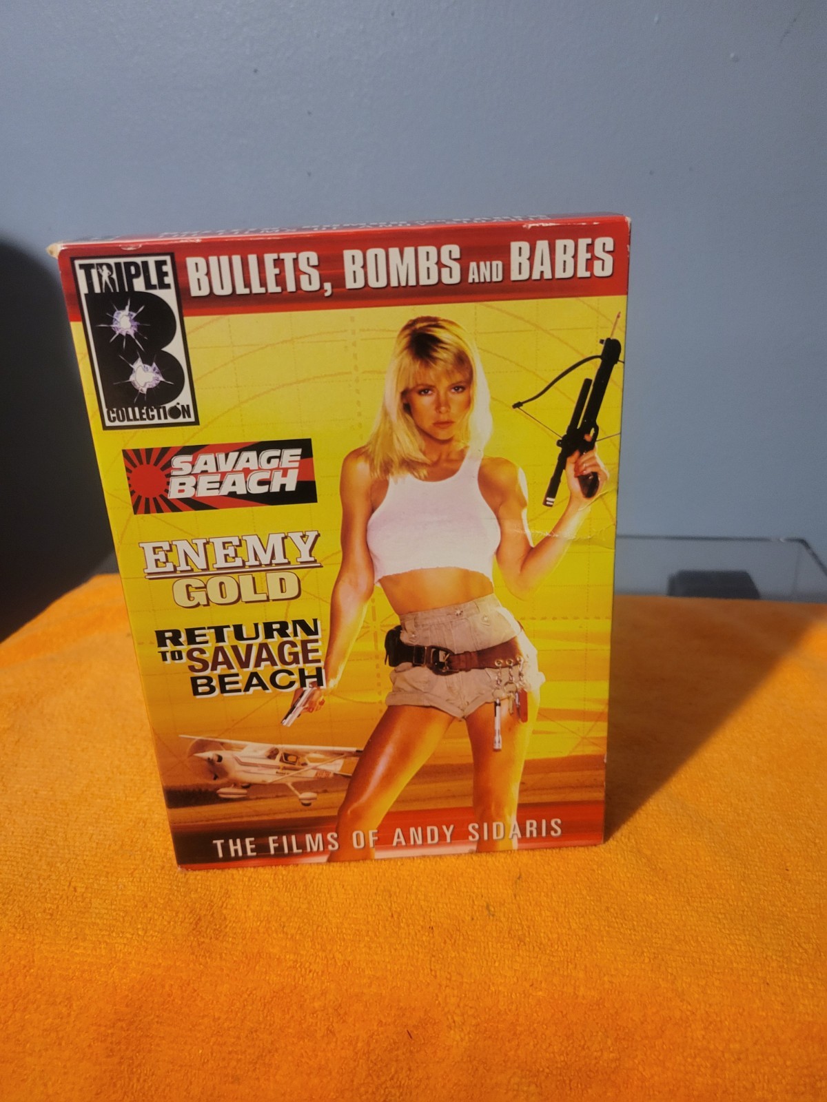 Bullets, Bombs and Babes, The Films of Andy Sidaris. DVD Savage Beach Enemy Gold