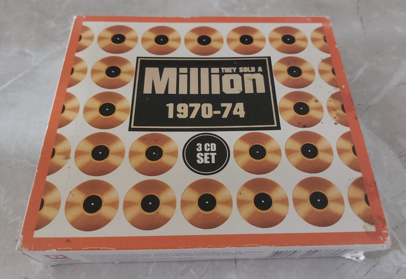 They Sold A Million : 1970-74 ~ Various Artists 3 x CD Album