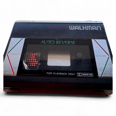 Sony Walkman WM-R55 Cassette Player Recorder Black For Parts