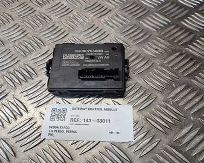 Skoda Karoq 2019-2024 Gateway Control Module 3q0907530bb