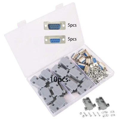 GTIWUNG Porta Seriale RS232 Parallela Connettore DB9 9 Pin D Maschio/Femmina a Saldare +