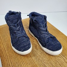 Cat & Jack Shoes Youth Size 13 Blue High Top ...