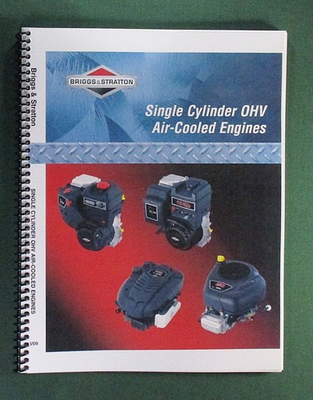 #ad Briggs Stratton Single Cylinder OHV Air Cooled Engine Service Manual 276781 $29.95