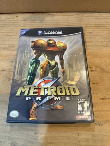 Metroid Prime (Nintendo GameCube, 2004) CIB Complete w/ Manual Tested, Works