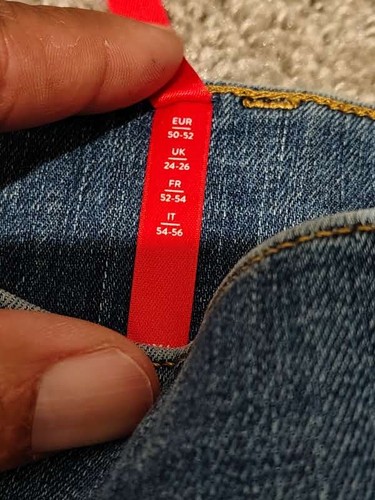 Spanx Seamed Front Wide Leg Jeans in Vintage Indigo Blue Size 1X P NWT! $168 - Picture 8 of 19