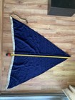 Antique Cotton 1944 US Navy  Signal Flag Maritime  Burgee  48 X 58” XL pennant — photo 3