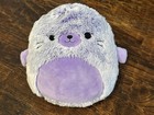 Lot of 2 Squishmallows Squish-Doos Plush Beebz Cheetah 10” & Purple Seal 12” GUC — photo 4