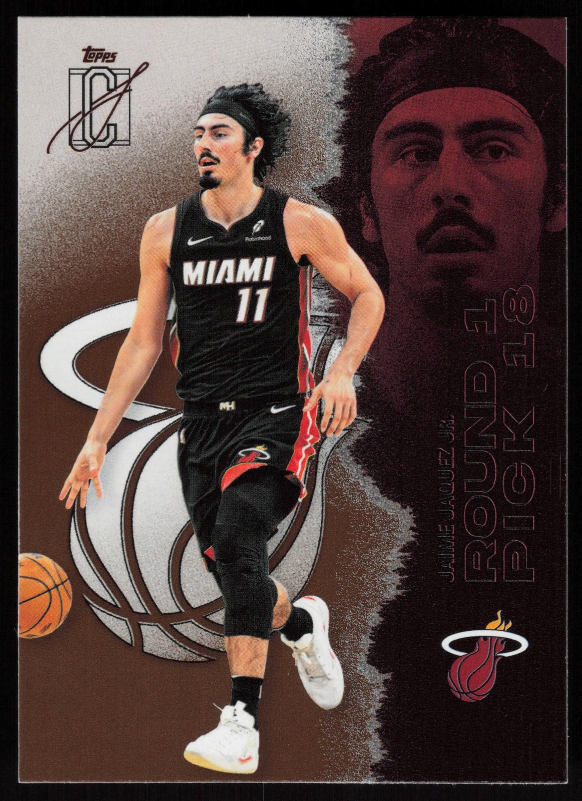 2025-26 Topps Signature Class #37 Jaime Jaquez Jr. Bronze