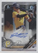 2019 Bowman Chrome Prospects Refractor 354/499 Jared Oliva #CPA-JO Auto 0c6