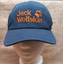 JACK WOLFSKIN UNISEX BASEBALL CAP BLUE/ORANGE