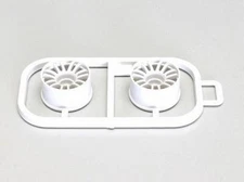 Kyosho MZH131W-W1 Multi Wheel II W/Offset 1.0 (White /RE30 /2pieces) Mini-Z