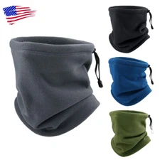 Neck Gaiter Warmer Tube Scarf Winter Polar Fleece Motorcycle Ski Snow Face Mask