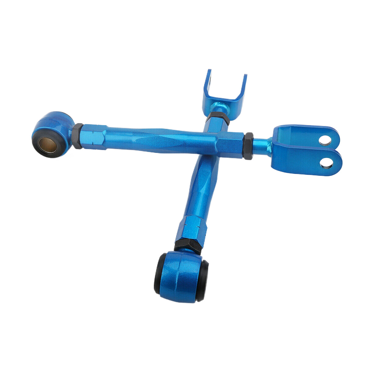 Blue Adjustable Rear Toe Traction Control Arm Kit Set For 03-08 Nissan 350Z Z33