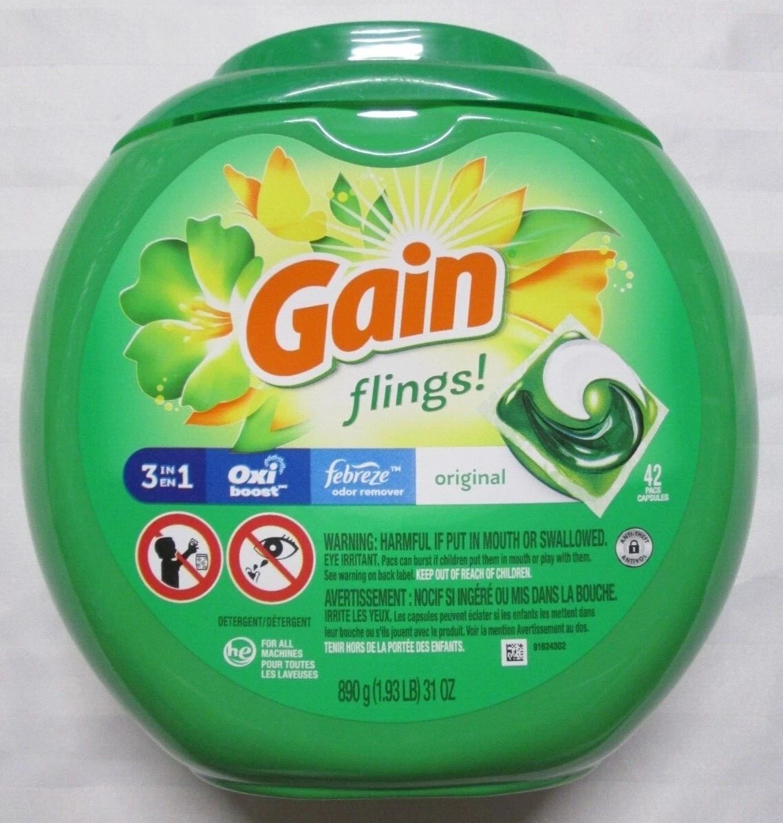 Gain Detergent Pods