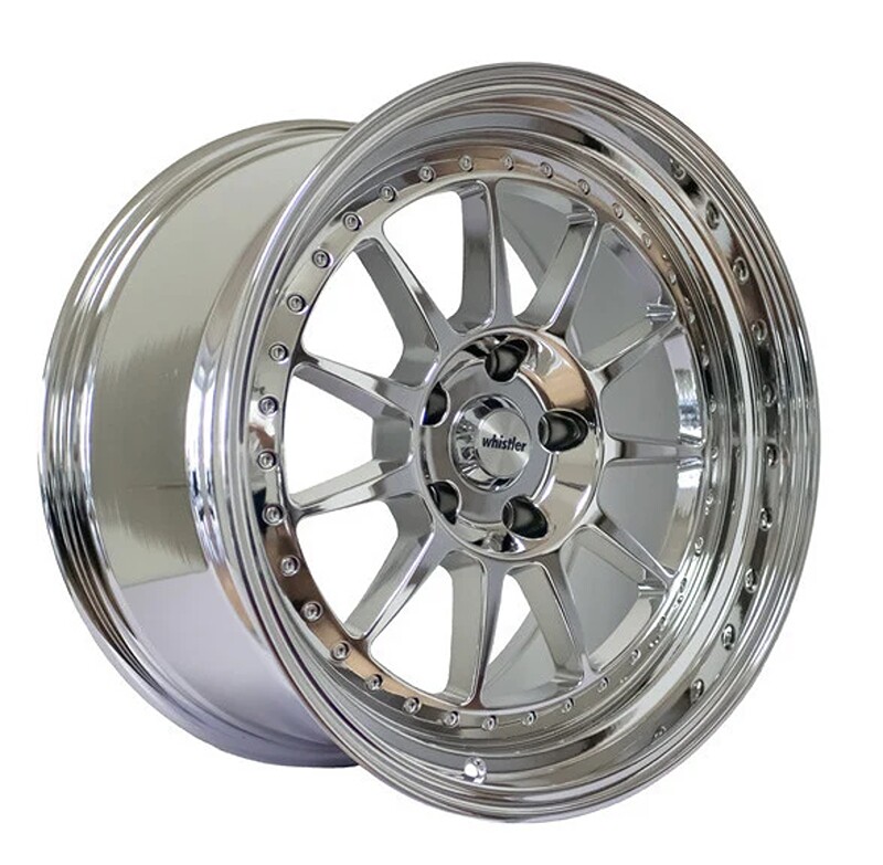 18x9.5 +35 Whistler SK11 5x114.3 Chrome Wheels (Set of 4) | eBay