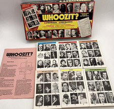Vintage 1985 Whoozit A Challenging Picture Strategy Game 6 Subjects Complete