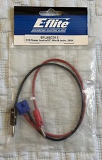 Eflite EFLAEC312 EC3 Charge Lead w/ 12" Wire Jacks, 16GA