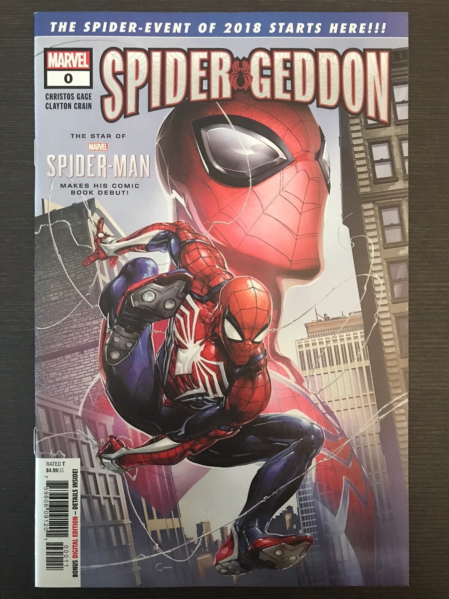 SPIDER-GEDDON #0 PS5版コミックデビュー作 アメコミリーフ Amazon.com: Spider-Geddon: 9781302914752: Gage, Christos