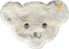 Steiff Vintage Teddy Bear Purse Bear Face Girls 1980 s String Handle