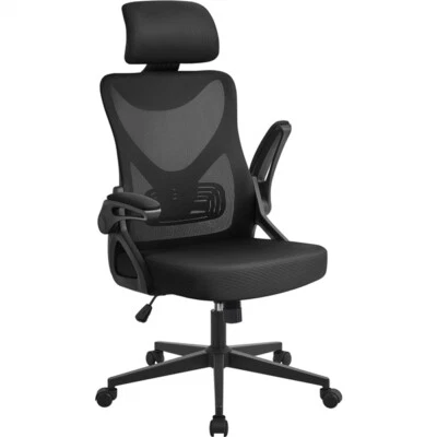 YAHEETECH Bürostuhl Ergonomisch Schreibtischstuhl Drehstuhl Arbeitsstuhl Office Chair Netz