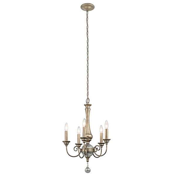Kronleuchter HäNgeleuchte Deckenlampe Stahl Gold D 45,1 Cm Esszimmerleuchte-image