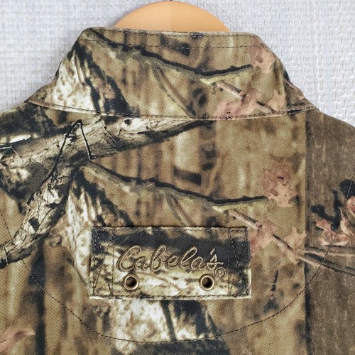 CABELAS Size Medium Jacket+Pants Mens Break Up Infinity Camo Cotton/Poly Bomber - Picture 6 of 18