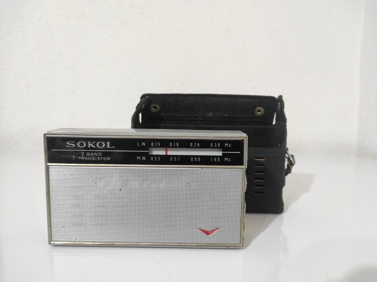 Sokol 2 Band 7 Transistor, Old Radiophone, Transistor Radio Sokol 2 Band 7 Transistor, Old Radiophone, Transistor Radio