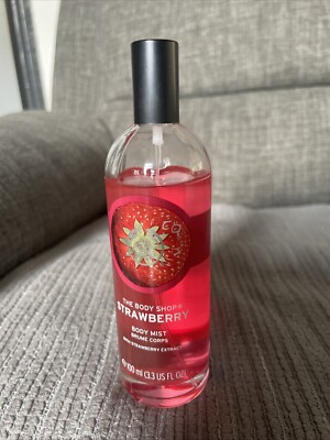 The body shop strawberry body mist 100ml UK