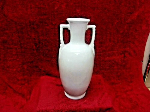 Vintage Frankoma  Pottery #77 Fireside Vase 16" Signed (Pen) Donna & Joniece Fr