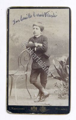 Don Camillo Cusani Visconti Albumin Photograph - Second Half '800