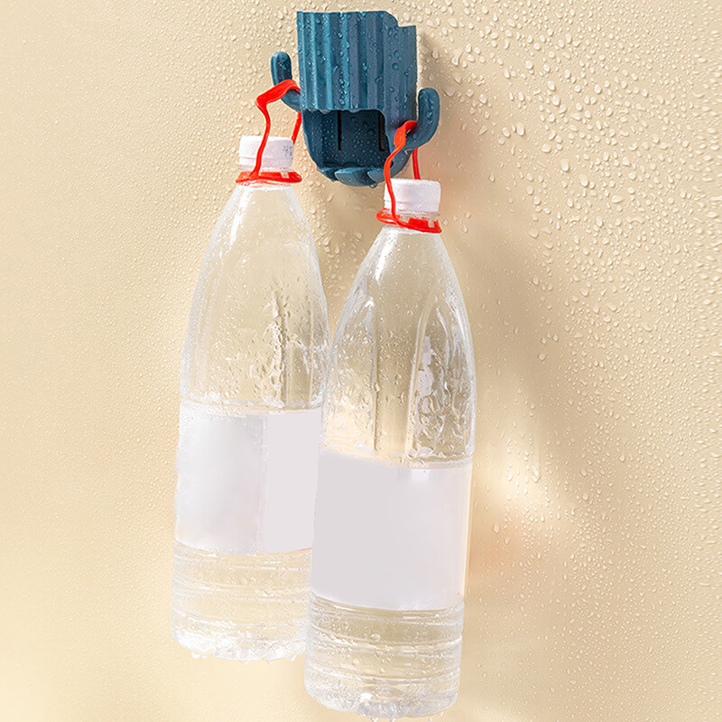 Wall Self-adhesive Storage Rack Toothpaste Holder Cactus Drain Bathroom SheKE