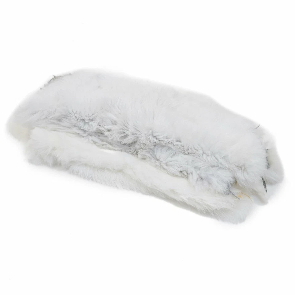 Springfield Leather Single Genuine White Rabbit Pelts Ideal for Projects & Trim - Image 3 of 4