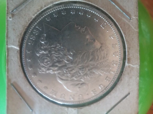 1885 o morgan silver dollar uncirculated