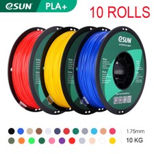 eSUN-Wholesale-10 Rolls PLA+ PLA PRO PLUS 1.75mm Filament For FDM 3D Printer
