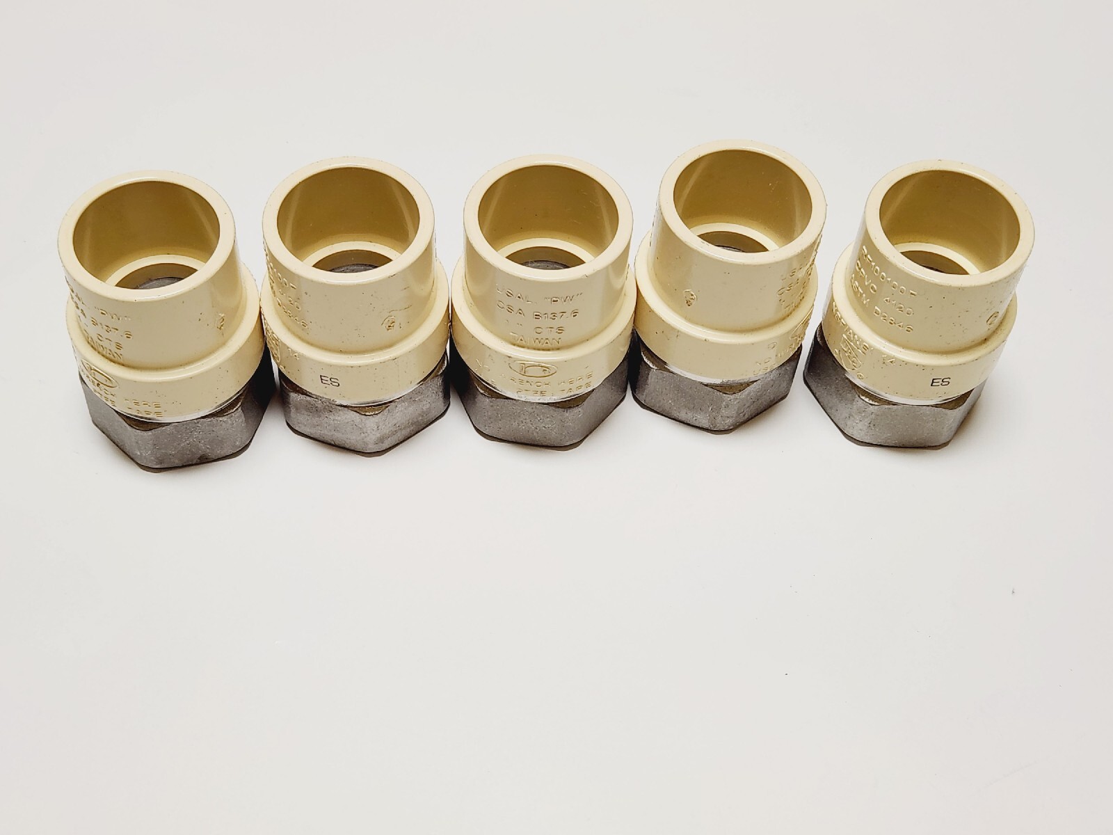 1" Cts Cpvc Stainless Female Adapter 5pk