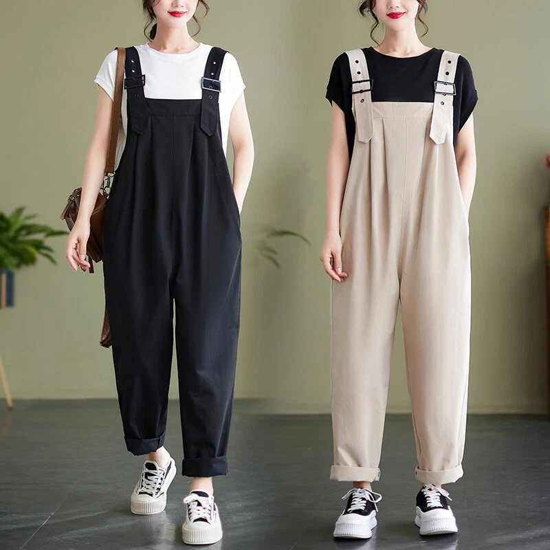 High waisted jumpsuit with suspenders sale