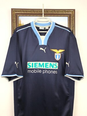 Lazio football shirt 2000 Soccer Puma Maglia Jersey Mens Trikot