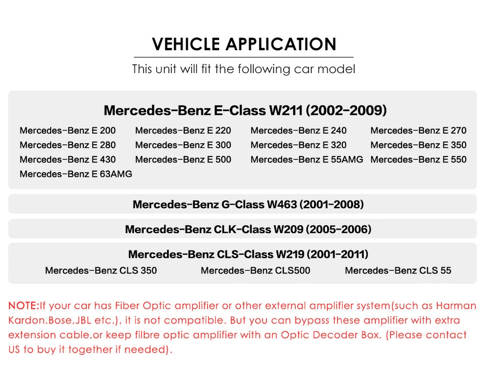13.1" Android Carplay Car Stereo For Mercedes Benz E-W211 E500 E350 CLS-W219 GPS - Image 2 of 4