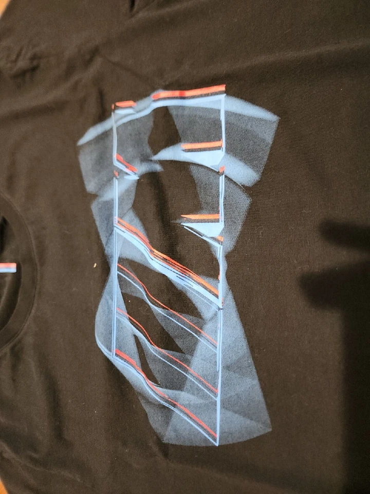 Camiseta BMW 'M3' Gráfica Para Hombre MEDIANA S/S Negra Logo Usada en Excelente Condición SB21 Foto 4 de 4