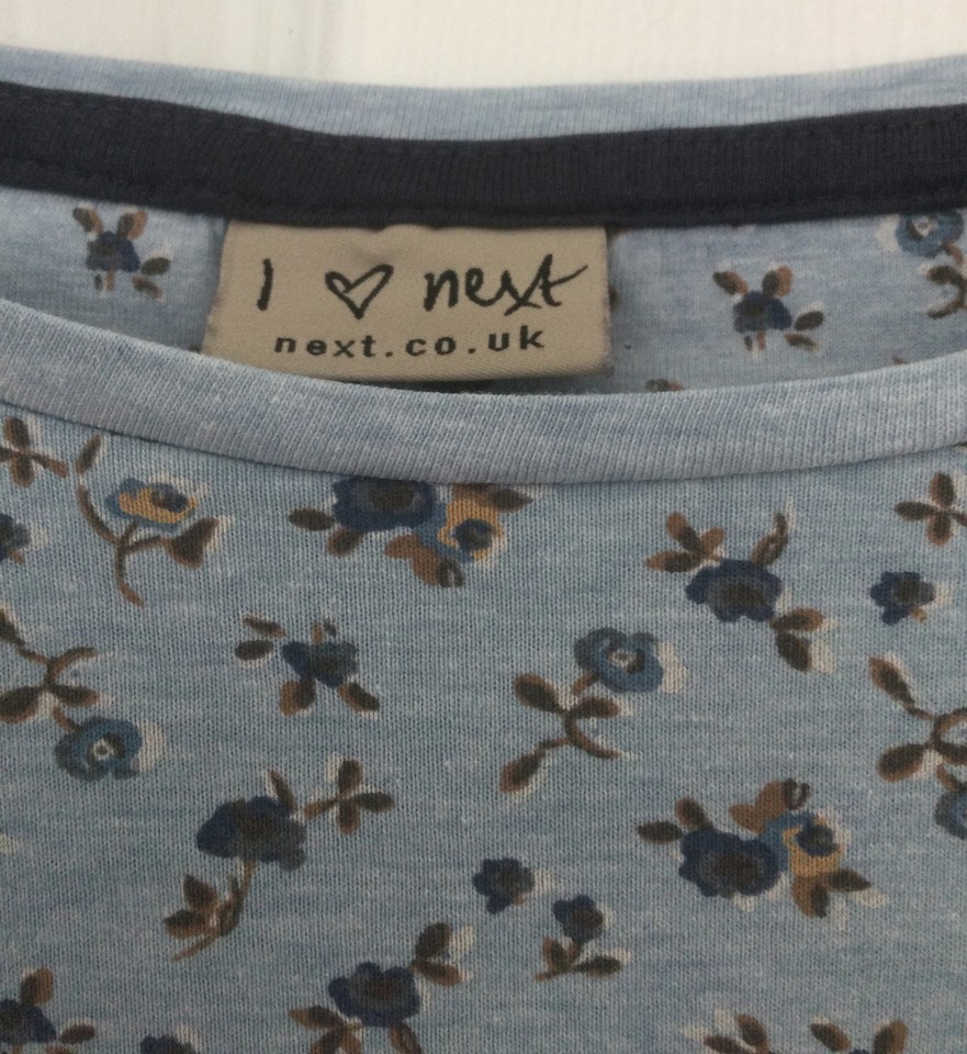 Next Girl’s Floral Prints Blue Top Age 10 Years eBay