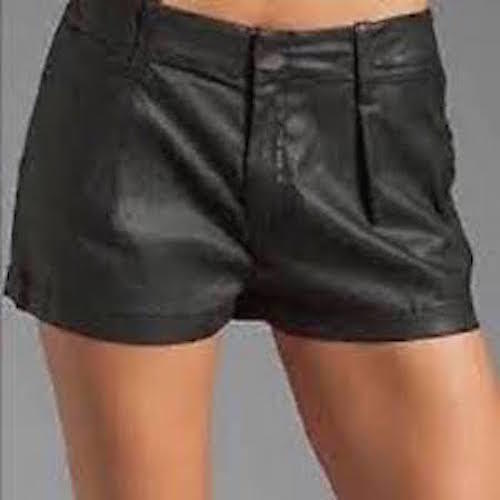 7 for all mankind faux leather black 