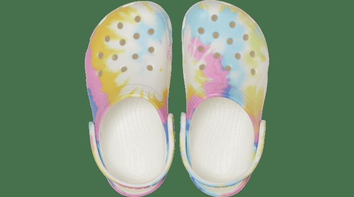 Crocs Unisex-Adult Classic Tie Dye Clogs,Pastel Tie Dye 205453-94S.8m/10w-9M/11w Crocs Unisex-Adult Classic Tie Dye Clogs 205453-94S Roomy  main image 4