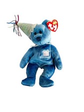 Ty Beanie Baby - SEPTEMBER Birthday Teddy Bear 9" MWMTs Plush Stuffed Animal Toy