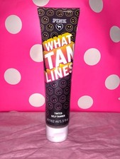Victoria Secret PINK Tanning Tinted Self-Tanner Lotion Travel what Tan lines