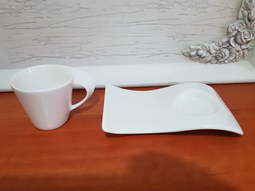 tazzine caffè onda Set da 6 tazzine di caffe porcellana - Foto 3 di 4
